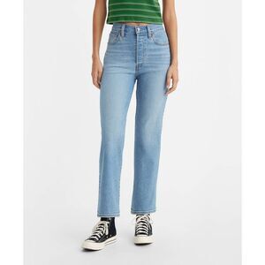 Levi's - Levi's Women's Ultra-High Rise Straight Leg Ankle  Center Lane
